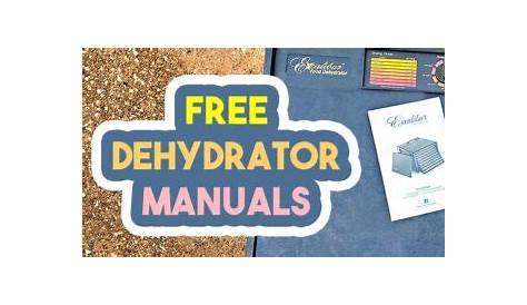 nuwave dehydrator manual