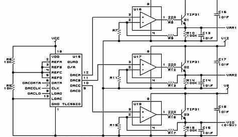 digital to analog converter circuit diagram