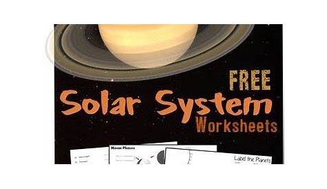 solar system activities for 5th grade