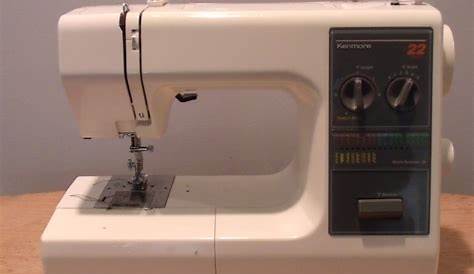 manual for sears kenmore sewing machine
