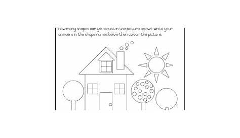 9 Best Images of 2 And 3 Dimensional Shapes Worksheets For First Grade