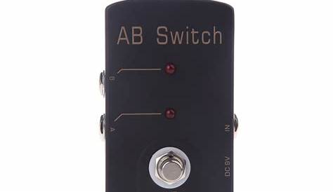 guitar ab switch schematic