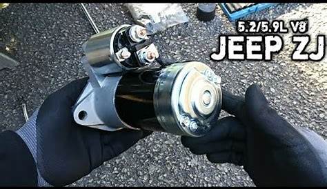 jeep grand cherokee starter replacement