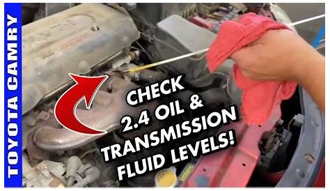 2016 toyota camry transmission fluid change