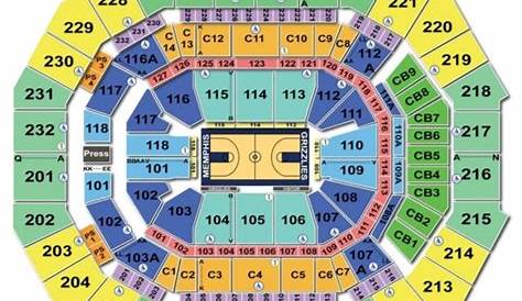 grizzlies seating chart | Seating charts, Chart, Seating