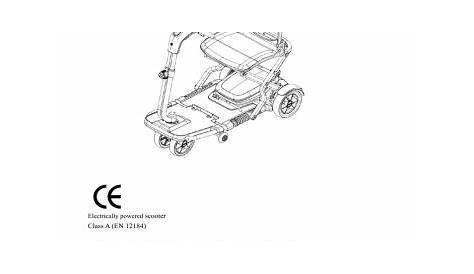Pride Mobility Go-Go Folding Scooter Owner's Manual | Manualzz