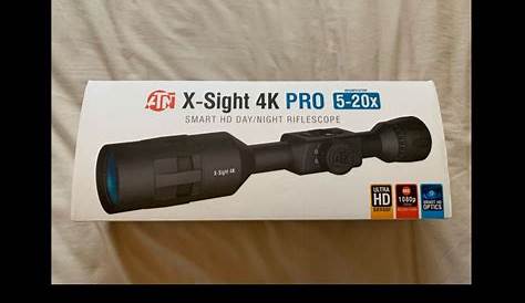 atn x-sight 4k pro instructions