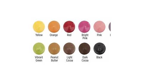 Candy Color Chart | Candy melts, Icing color chart, Wilton candy melts