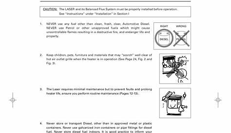 Toyostove Laser 73 Service Manual