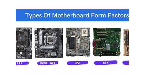Types Of Motherboard Six Different Typesand Features Of Motherboard