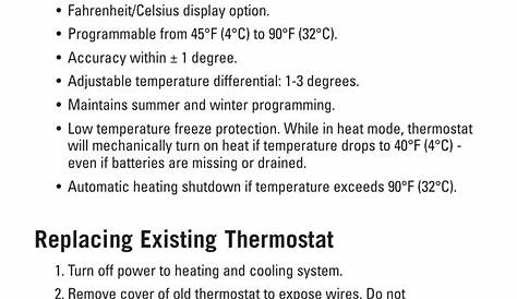 Robertshaw 9600 Thermostat Manual