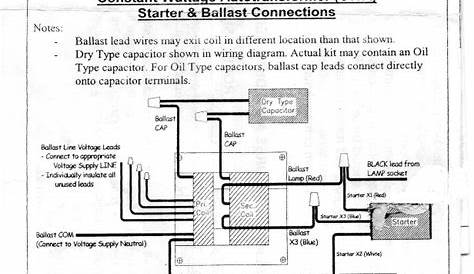 400w metal halide wiring diagram