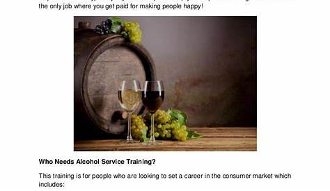 tips alcohol certification training