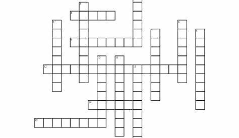 summer fun crossword puzzle