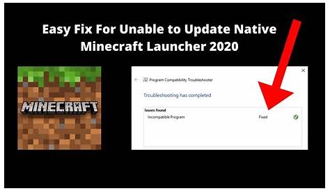 How To FIX Unable To Update Minecraft Native Launcher - 2020 - Super