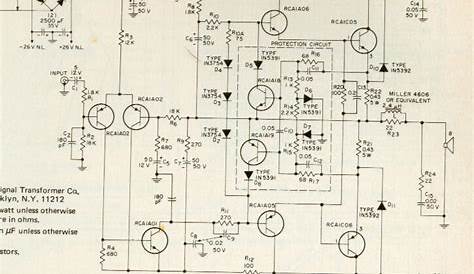 RCA 1972 Basic amplifier MODS - diyAudio