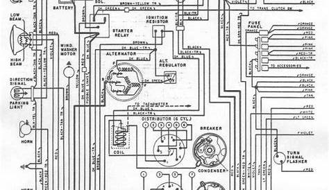 1970 mustang wiring schematic