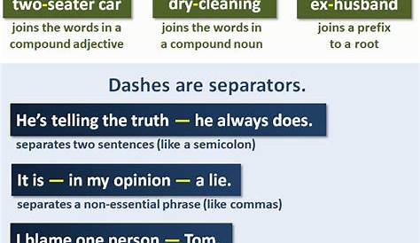 hyphens dashes and parentheses worksheet