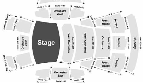 walt disney concert hall seating chart