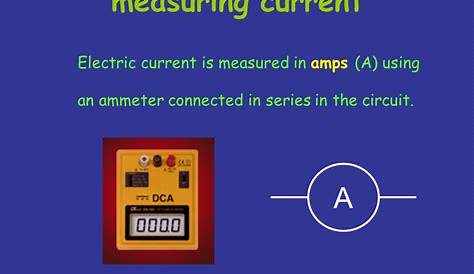 measuring current circuit diagram