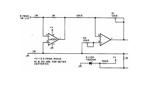 deviation meter circuit diagram