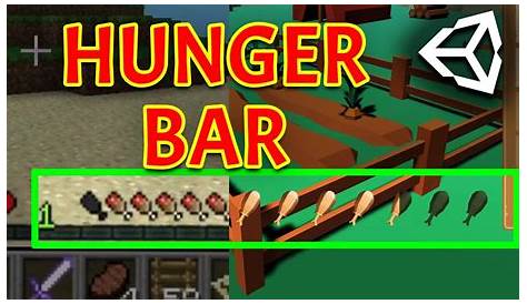 hunger bar minecraft