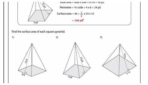 volume of prisms and pyramids worksheets