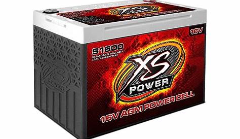 xs power battery chart