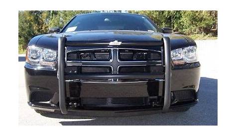 Push Bumper Go Rhino: (2011-2014) Dodge Charger part# 5076 Black Powder