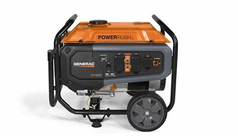 Generac GP Series 3600-Watt Gasoline Portable Generator at Lowes.com