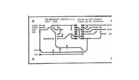 vga switch wiring circuit