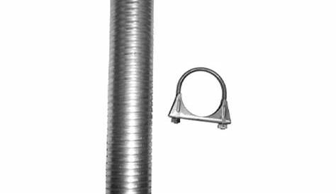 Nickson® 17036 - Galvanized Steel Flex Pipe Repair Kit (2.375" Inlet
