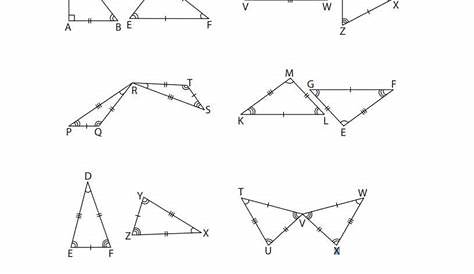 geometry triangle proof worksheet