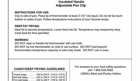 AcuRite 00752 Thermometer User Manual | 1 page | Original mode