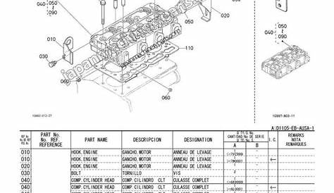 Kubota D1105 Spare Parts Manual | Reviewmotors.co