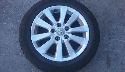#66845, Used wheel alloy for 2009 Corolla| factory, 16x6.5in, zre152