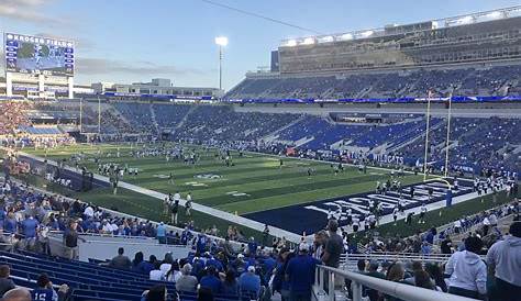 seat number kroger field seating chart