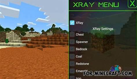 x ray for minecraft pocket edition