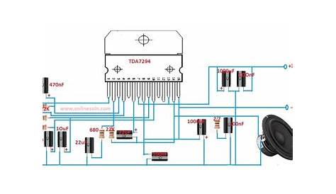 subwoofer c5198 a1941 amplifier circuit diagram