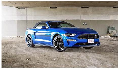 2022 ford mustang ecoboost manual convertible