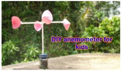 Anemometer Diy | how to make an anemometer at home | Just for fun | kid