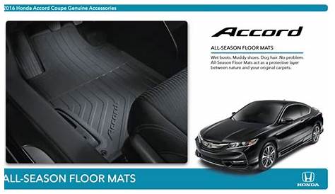 2016 Honda Accord Coupe Accessories - YouTube