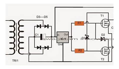diy induction heater circuit diagram