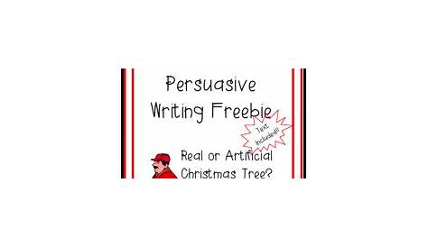 persuasive writing for 3rd graders