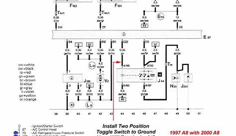 audi s4 wiring diagrams 1995