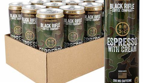 Black Rifle Coffee – Ready To Drink Canned Espresso