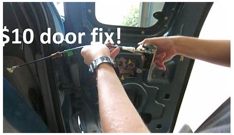 2003 ford f150 back door latch repair