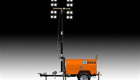 Diesel Laydown Light Towers - Wanco Inc.