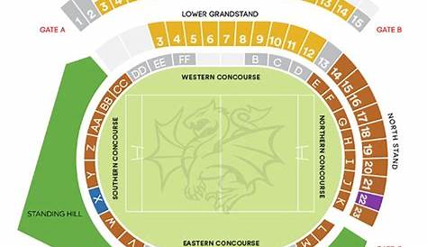 wellington regional stadium seating chart