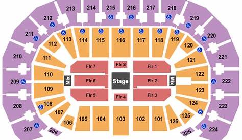 jpj seating chart with rows